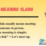 Link Meaning Slang
