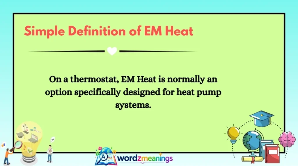 Simple Definition of EM Heat