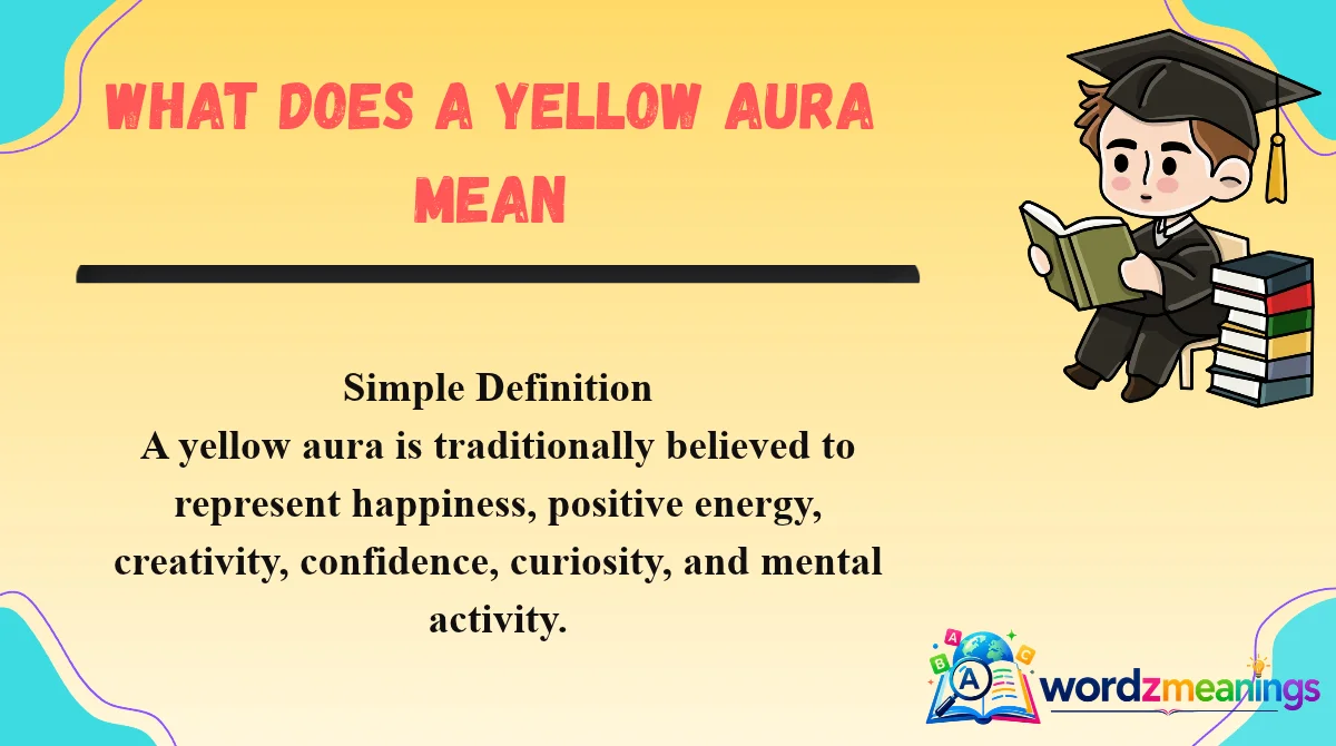 What Does a Yellow Aura Mean