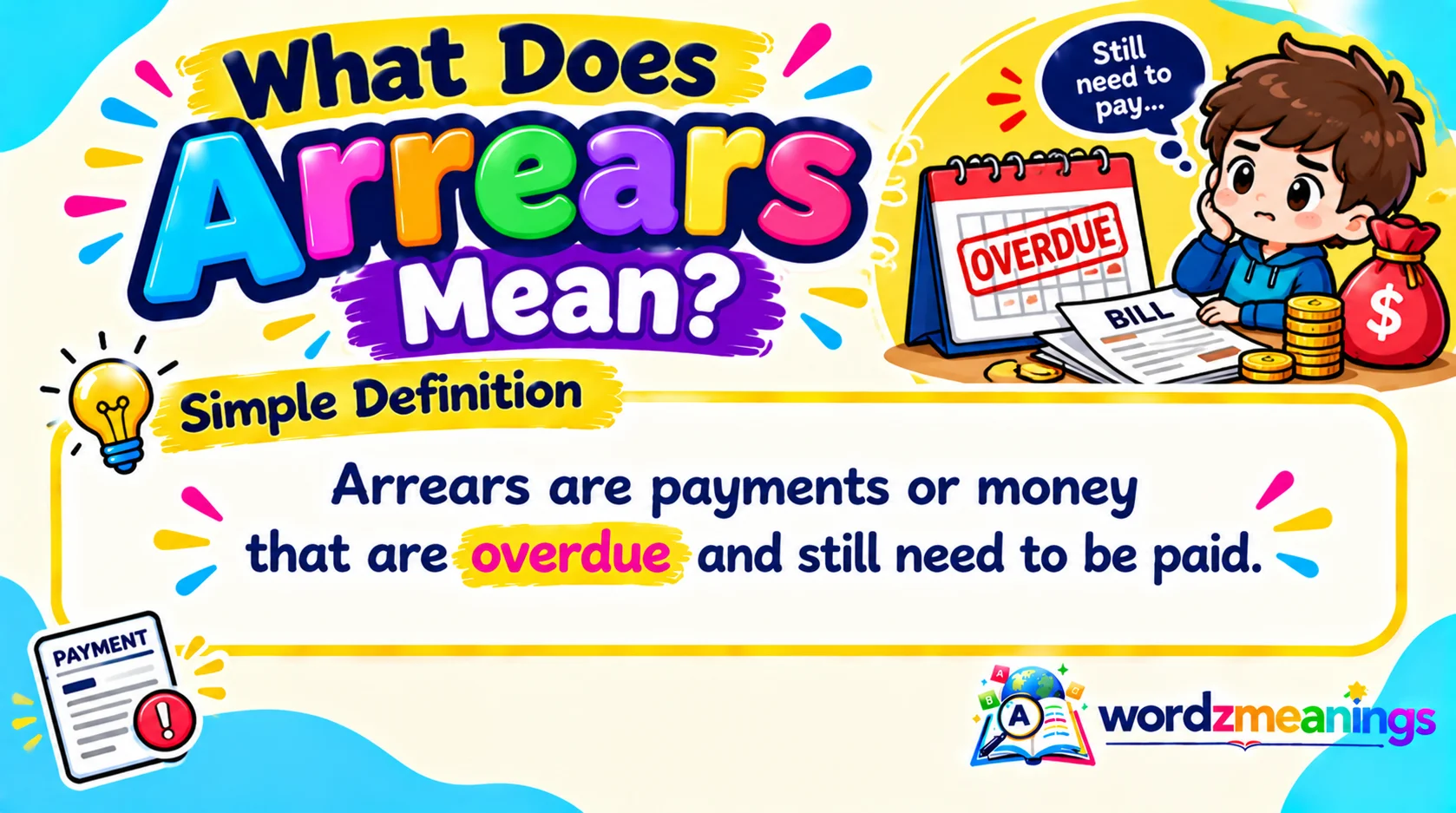 What Does Arrears Mean