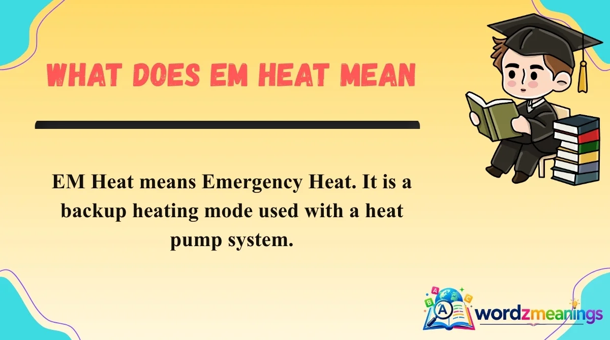 What Does EM Heat Mean