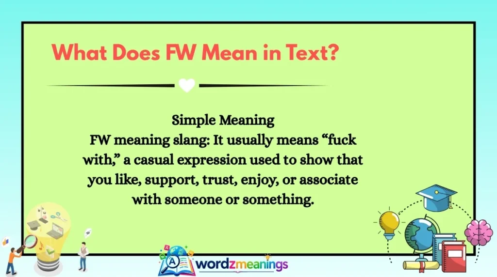 What Does FW Mean in Text?