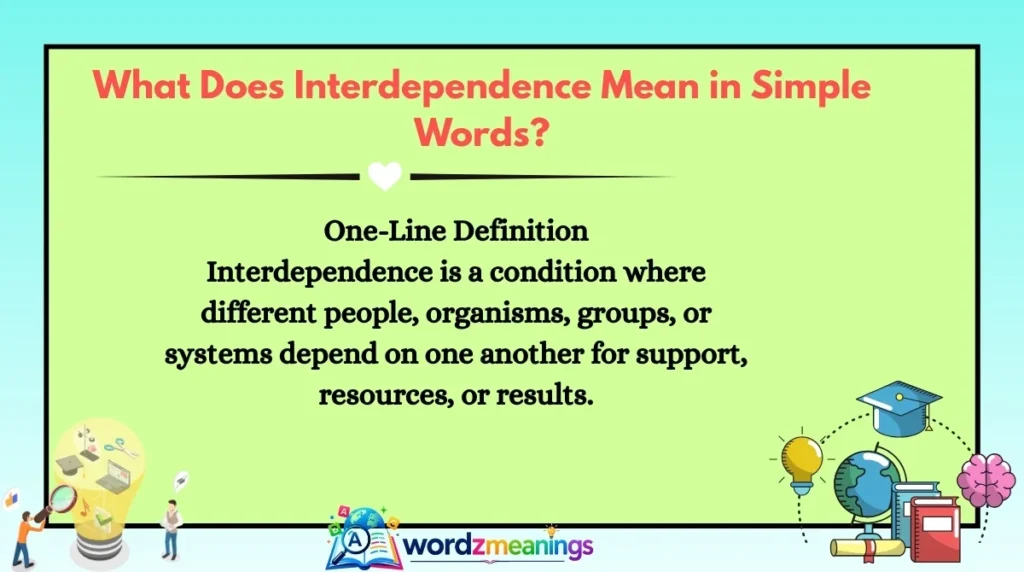 What Does Interdependence Mean in Simple Words?