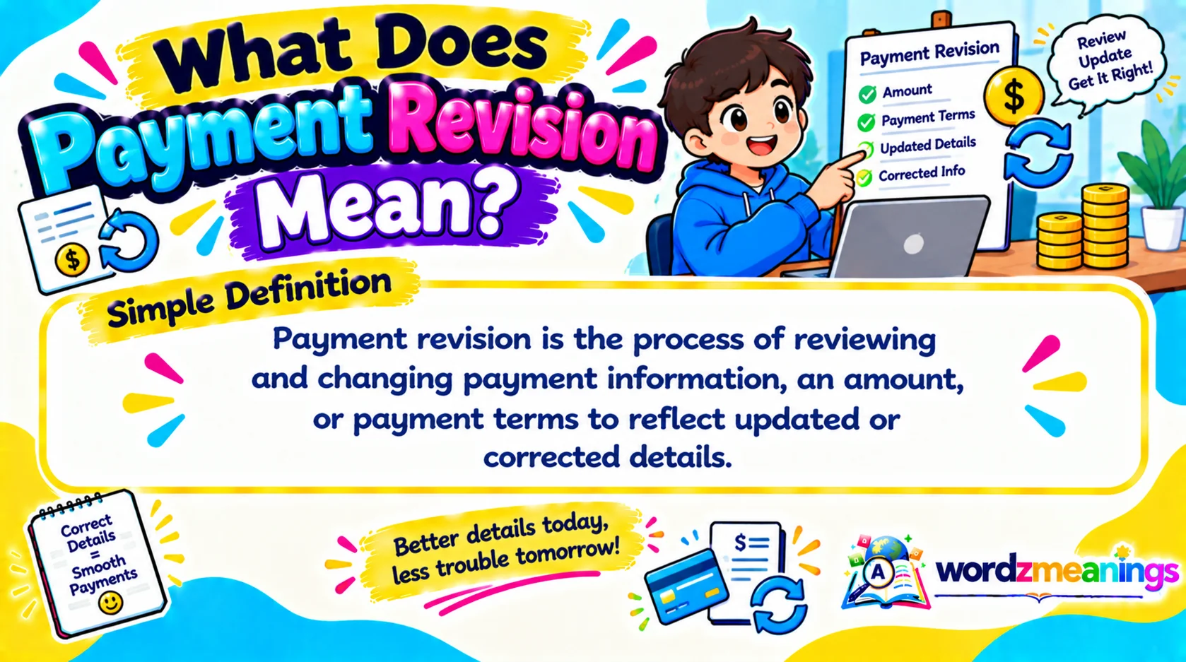 What Does Payment Revision Mean