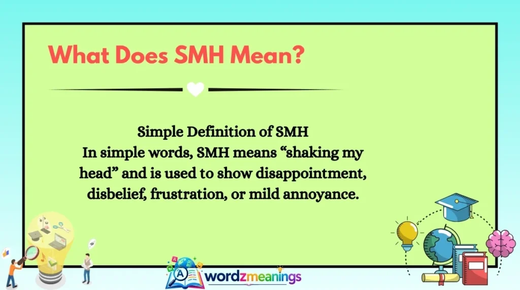 What Does SMH Mean?