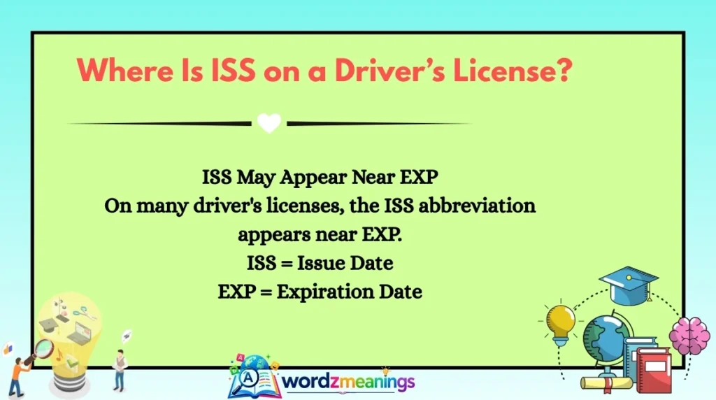 Where Is ISS on a Driver’s License?